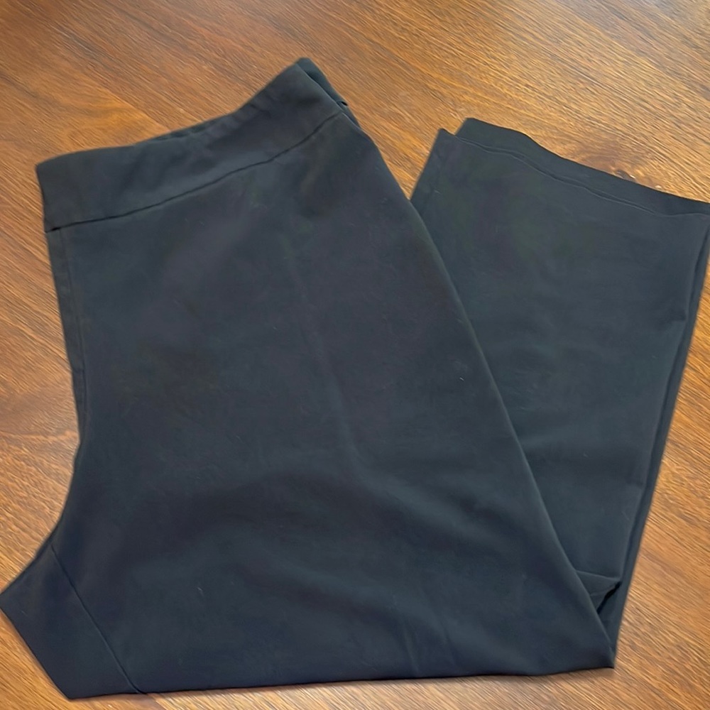 Woman’s Dress Barn Black Dress Slacks
